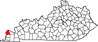 Kentucky Map - Courtesy of Wikipedia.com